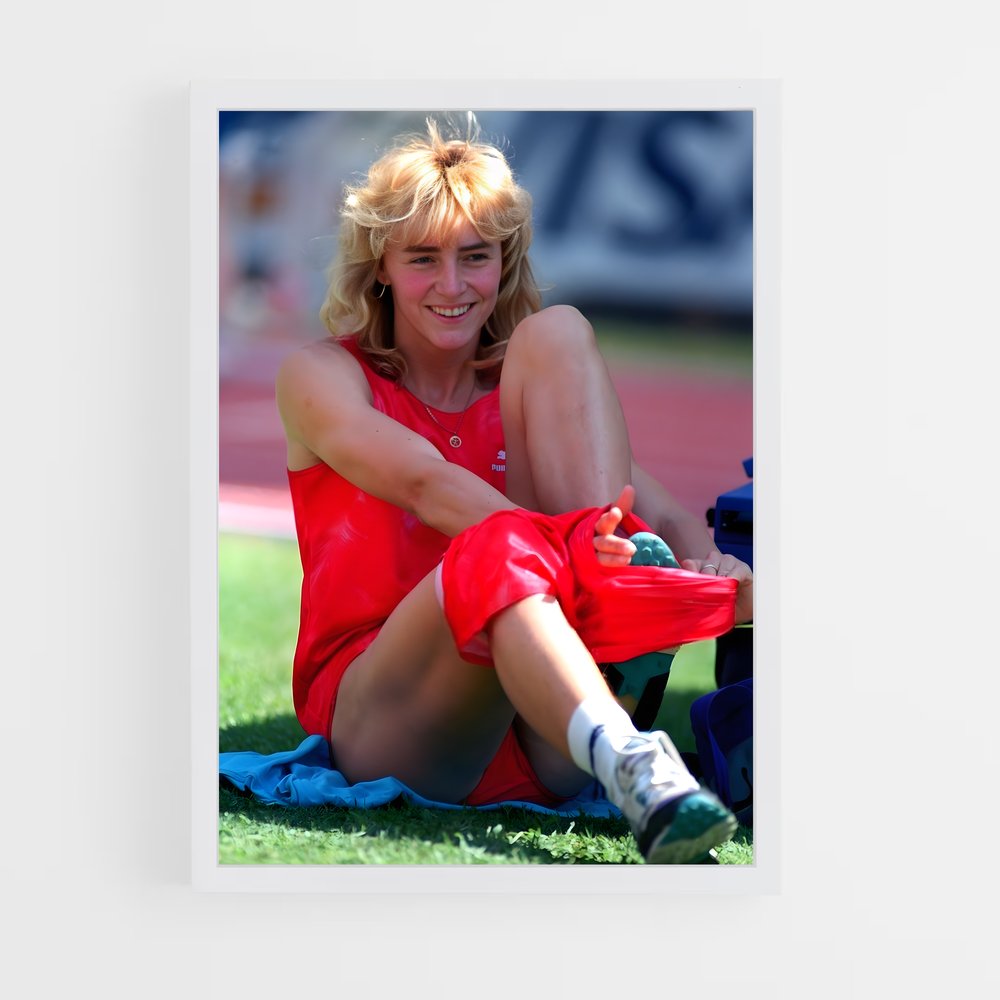 Poster Heike drechsler – affiche Athlétisme (vue 3)